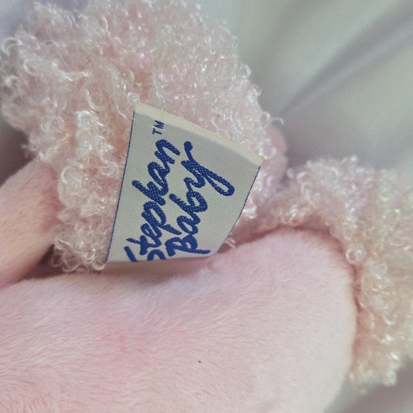 Pink Poodle Plush Stepkan soft stuffed animal pink bows 12" 2006 - Picture 13 of 13